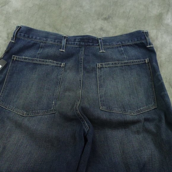 NWT Ralph Lauren BLACK LABEL DISTRESSED 5-Pocket BLUE JEANS $395 MENS Size 33-30 - Picture 6 of 10